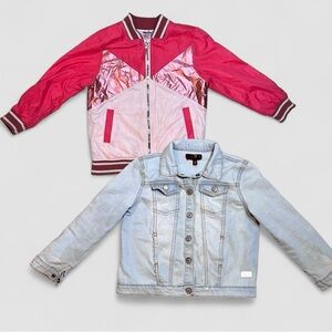 7 for All Mankind, OshKosh, Bundle of 2 Girls’ 4T Jackets
